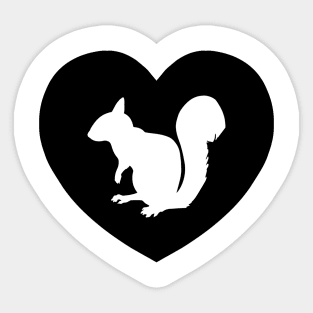 Squirrel Love | I Heart... Sticker